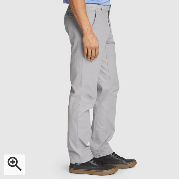 Eddie Bauer Men’s Voyager Flex Chinos - Slim Fit - Picture 3 of 6